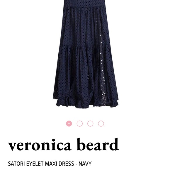 VERONICA BEARD
Satori Eyelet Short-Sleeve Maxi Dress - Picture 2 of 7